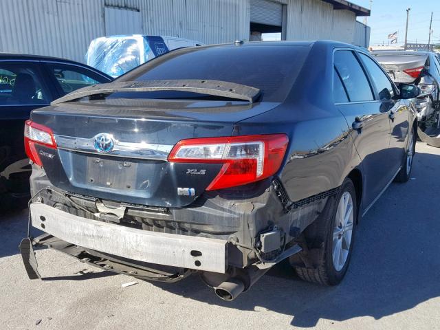 4T1BD1FK9DU084230 - 2013 TOYOTA CAMRY HYBR BLACK photo 4