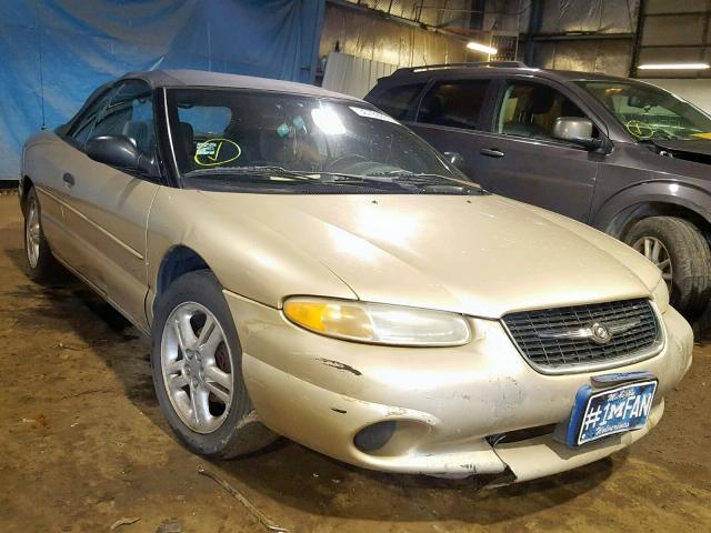 3C3EL45HXXT585819 - 1999 CHRYSLER SEBRING JX GOLD photo 1