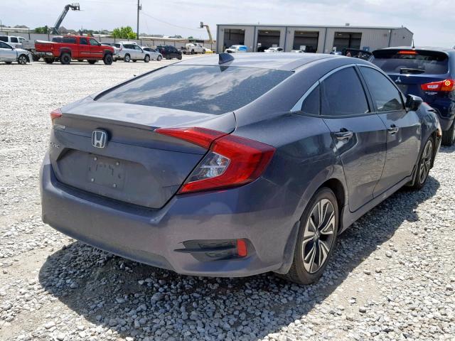 2HGFC1F70GH659991 - 2016 HONDA CIVIC EXL GRAY photo 4