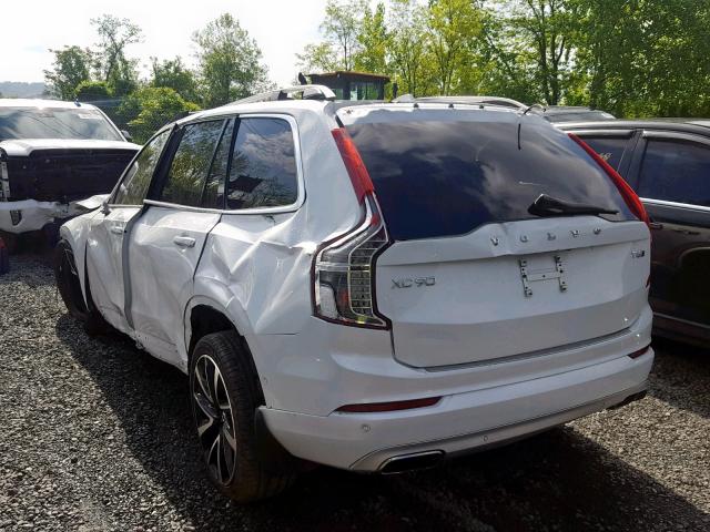 YV4A22PK8J1326042 - 2018 VOLVO XC90 T6 WHITE photo 3