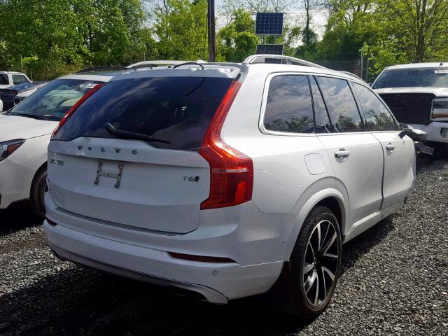 YV4A22PK8J1326042 - 2018 VOLVO XC90 T6 WHITE photo 4