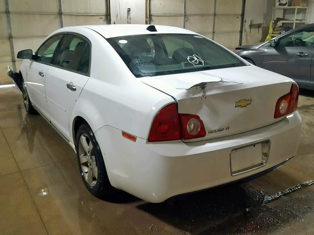 1G1ZC5E06CF203814 - 2012 CHEVROLET MALIBU 1LT 白色 照片 3