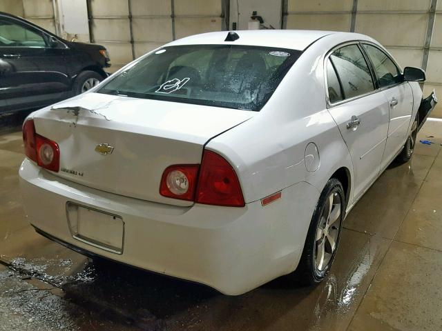 1G1ZC5E06CF203814 - 2012 CHEVROLET MALIBU 1LT 白色 照片 4