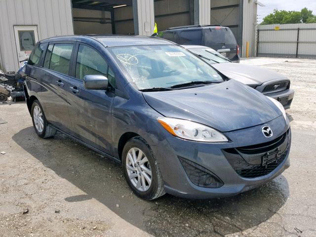 JM1CW2BL8C0112807 - 2012 MAZDA 5 GRAY photo 1