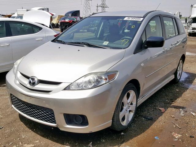 JM1CR293860126420 - 2006 MAZDA 5 SILVER photo 2