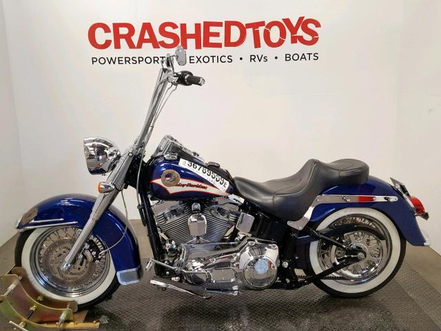 1HD1JFB3X6Y012757 - 2006 HARLEY-DAVIDSON FLSTI CALI BLUE photo 3