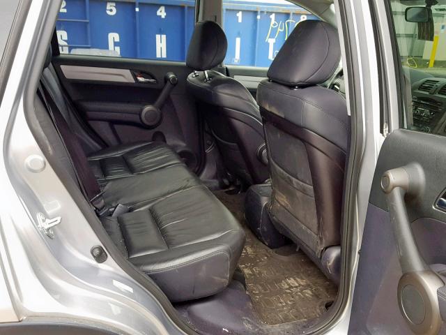 JHLRE4H7XAC002357 - 2010 HONDA CR-V EXL SILVER photo 6