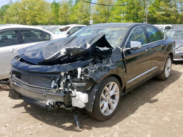 2G1105S32K9139590 - 2019 CHEVROLET IMPALA PRE BLACK photo 2