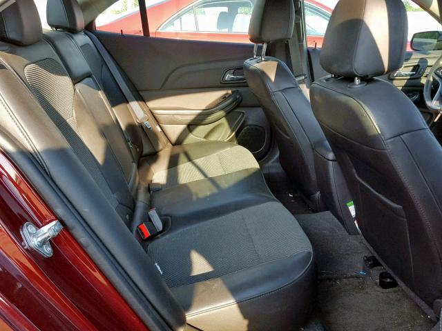 1G11C5SL9FF252649 - 2015 CHEVROLET MALIBU 1LT 栗色 照片 6