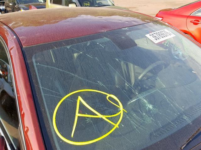 1G11C5SL9FF252649 - 2015 CHEVROLET MALIBU 1LT 栗色 照片 9