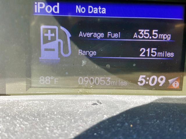 2HGFB2F98FH505019 - 2015 HONDA CIVIC EXL 灰色 照片 8