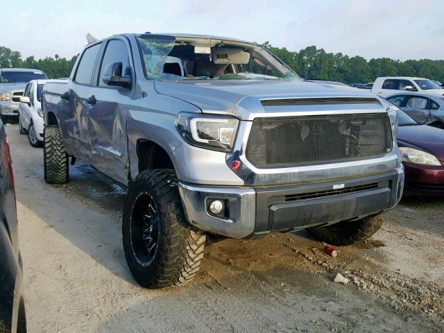 5TFEM5F13FX087030 - 2015 TOYOTA TUNDRA CRE SILVER photo 1