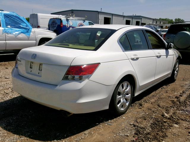 JHMCP26838C071882 - 2008 HONDA ACCORD EXL WHITE photo 4