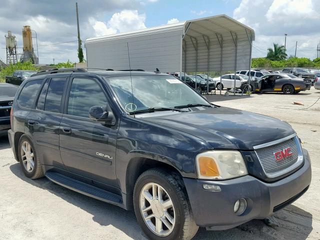 1GKET63M272217390 - 2007 GMC ENVOY DENA BLACK photo 1