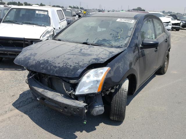 3N1AB61E79L656193 - 2009 NISSAN SENTRA 2.0 BLACK photo 2