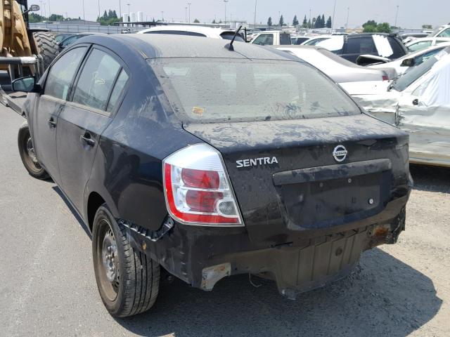 3N1AB61E79L656193 - 2009 NISSAN SENTRA 2.0 BLACK photo 3