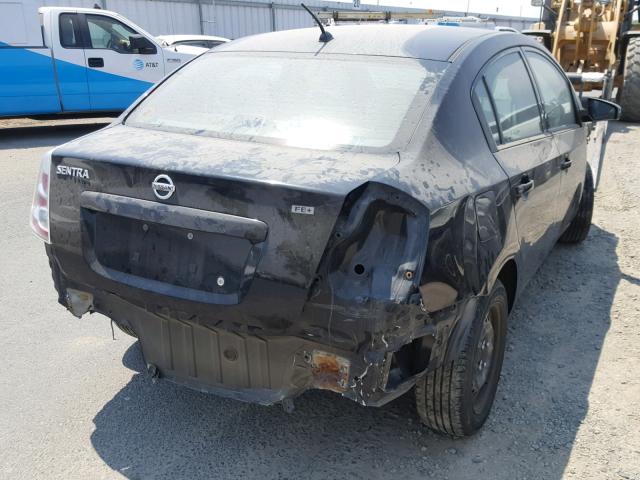 3N1AB61E79L656193 - 2009 NISSAN SENTRA 2.0 BLACK photo 4