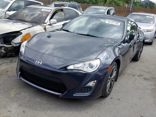 JF1ZNAA14F9708283 - 2015 TOYOTA SCION FR-S GRAY photo 2