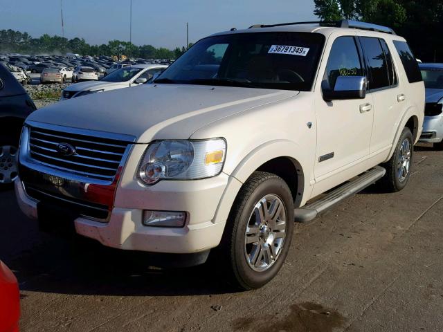 1FMEU65857UB85317 - 2007 FORD EXPLORER L WHITE photo 2