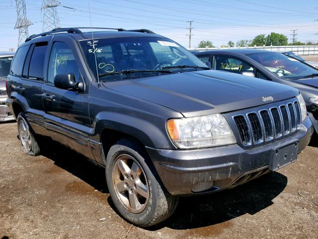 1J4GW58N83C532345 - 2003 JEEP GRAND CHER GRAY photo 1