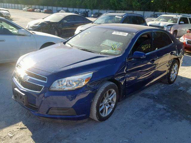1G11C5SA6DU101470 - 2013 CHEVROLET MALIBU 1LT 蓝色 照片 2