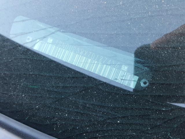 1GNDU23WX7D187436 - 2007 CHEVROLET UPLANDER L Mavi foto 10