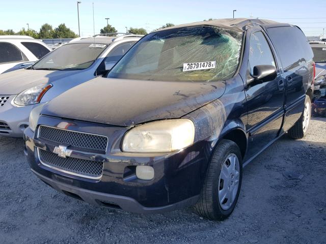 1GNDU23WX7D187436 - 2007 CHEVROLET UPLANDER L Mavi foto 2