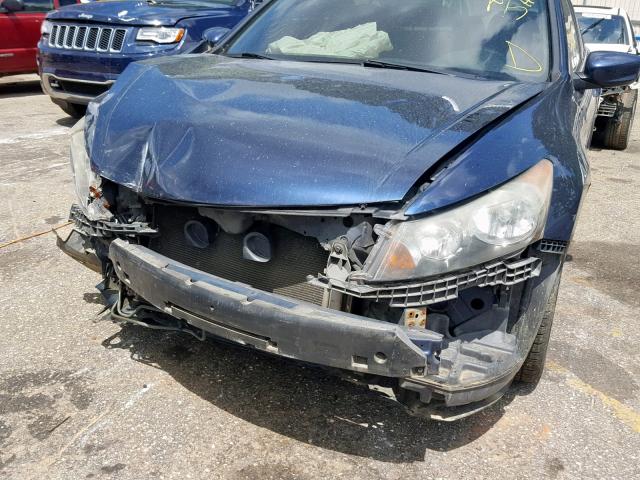 1HGCP2F43AA088540 - 2010 HONDA ACCORD LXP BLUE photo 9