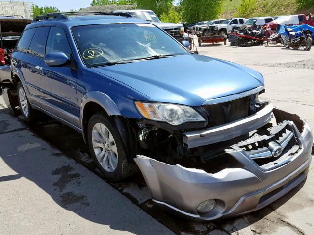 4S4BP85C294321223 - 2009 SUBARU OUTBACK 3. BLUE photo 1