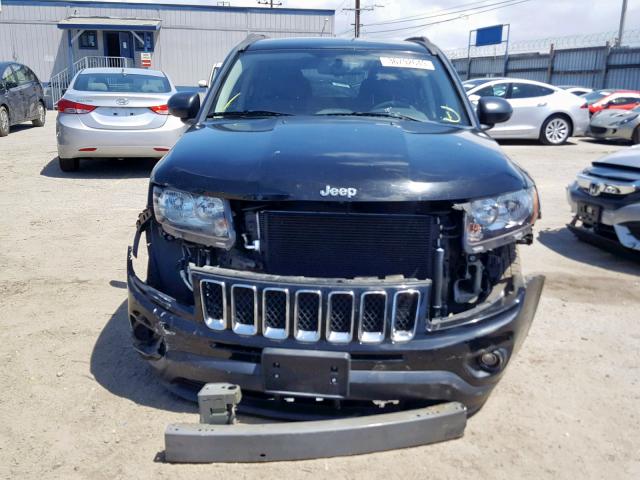 1C4NJCBA3ED515164 - 2014 JEEP COMPASS SP 黑色 照片 9