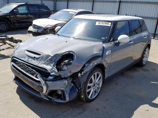 WMWLN9C56G2E47814 - 2016 MINI COOPER S C GRAY photo 2