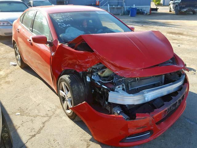 1C3CDFBA7GD720543 - 2016 DODGE DART SXT RED photo 1