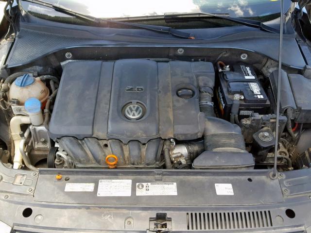 1VWBP7A32DC064998 - 2013 VOLKSWAGEN PASSAT SE BLACK photo 7