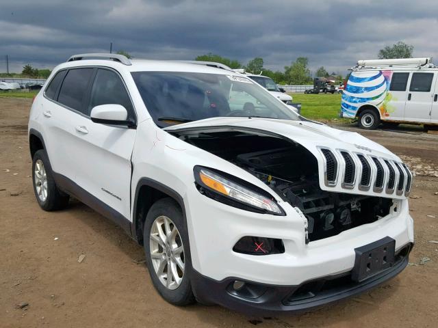 1C4PJLCB3GW264959 - 2016 JEEP CHEROKEE L WHITE photo 1