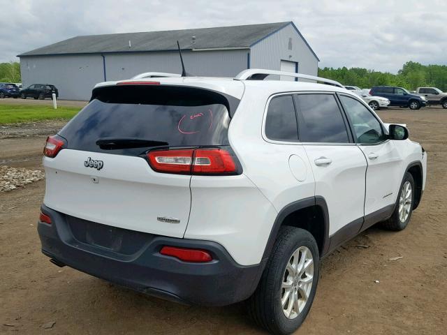 1C4PJLCB3GW264959 - 2016 JEEP CHEROKEE L WHITE photo 4