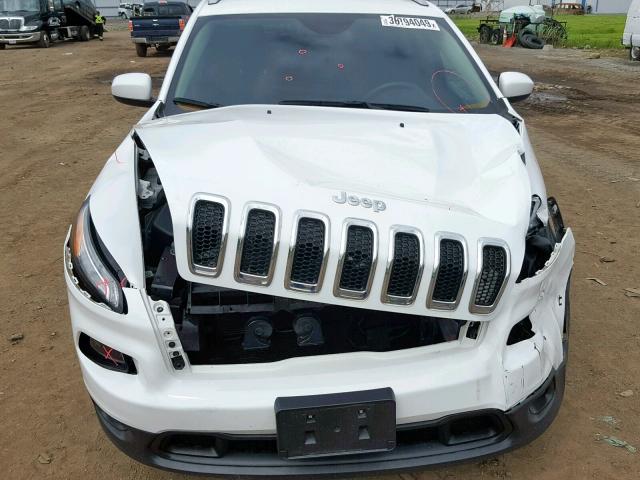 1C4PJLCB3GW264959 - 2016 JEEP CHEROKEE L WHITE photo 9