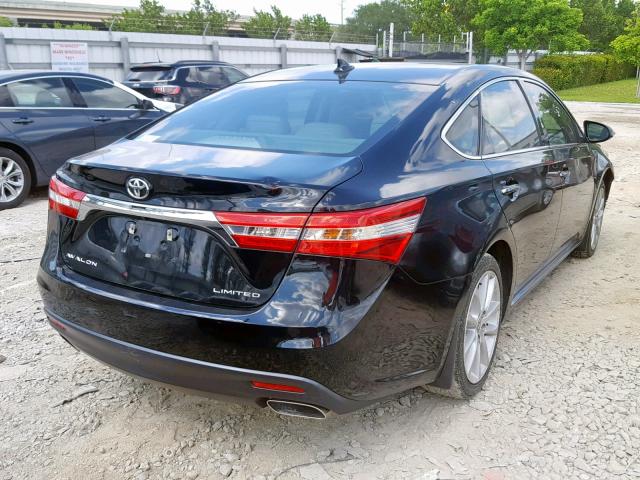 4T1BK1EB9DU004187 - 2013 TOYOTA AVALON BAS BLACK photo 4