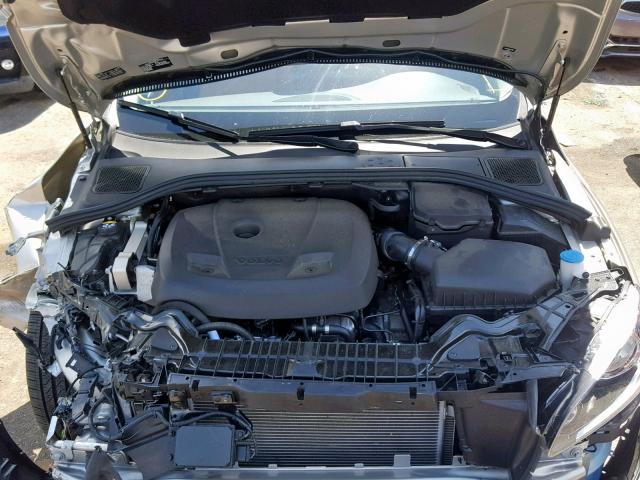 LYV402HK8HB153999 - 2017 VOLVO S60 PREMIE SILVER photo 7