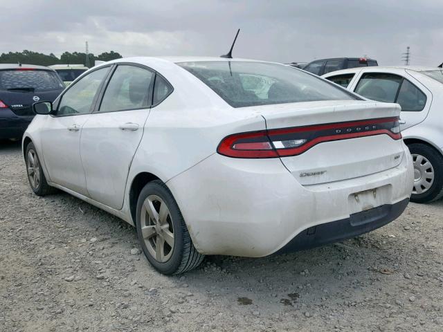 1C3CDFBBXGD652778 - 2016 DODGE DART SXT WHITE photo 3