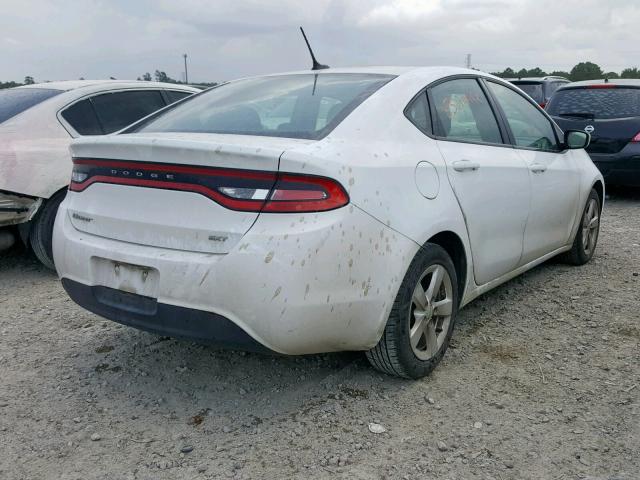 1C3CDFBBXGD652778 - 2016 DODGE DART SXT WHITE photo 4