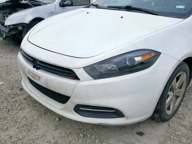 1C3CDFBBXGD652778 - 2016 DODGE DART SXT WHITE photo 9