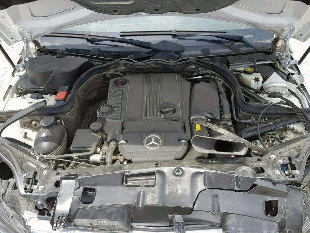 WDDGF4HB5CR218080 - 2012 MERCEDES-BENZ C 250 WHITE photo 7