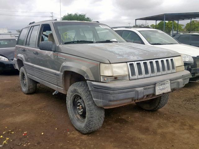 1J4GZ58Y4SC607722 - 1995 JEEP GRAND CHER BROWN photo 1