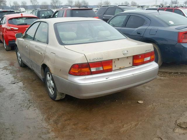 JT8BF28G4W0127684 - 1998 LEXUS ES 300 TAN photo 3