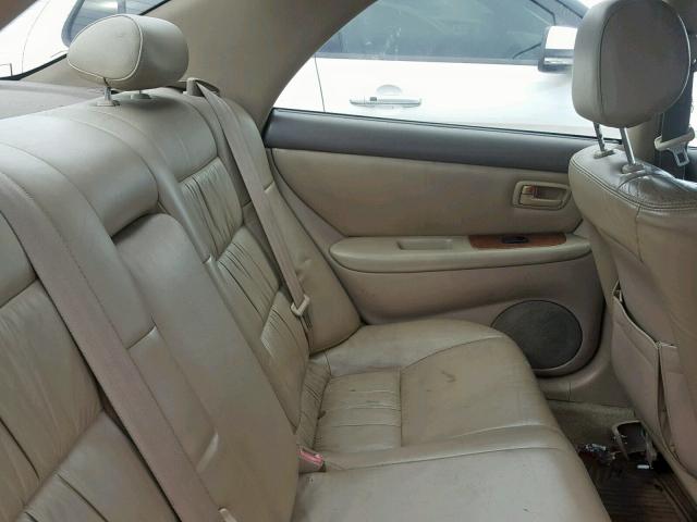 JT8BF28G4W0127684 - 1998 LEXUS ES 300 TAN photo 6