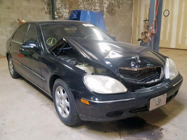 WDBNG75J21A138886 - 2001 MERCEDES-BENZ S 500 BLACK photo 1