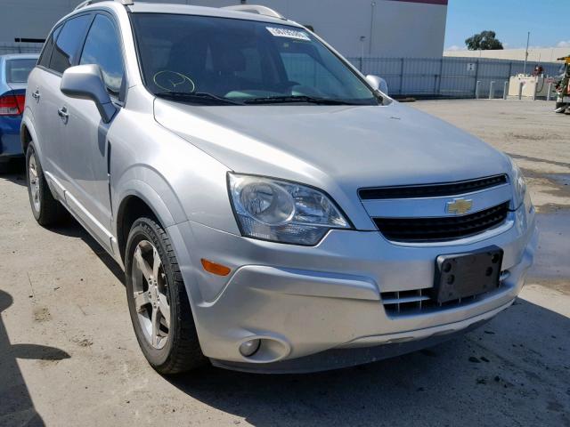 3GNAL3EK1DS617906 - 2013 CHEVROLET CAPTIVA LT SILVER photo 1