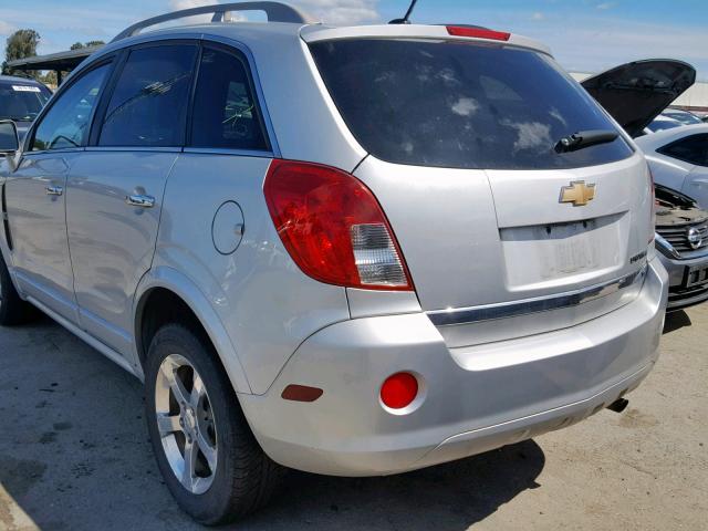 3GNAL3EK1DS617906 - 2013 CHEVROLET CAPTIVA LT SILVER photo 3