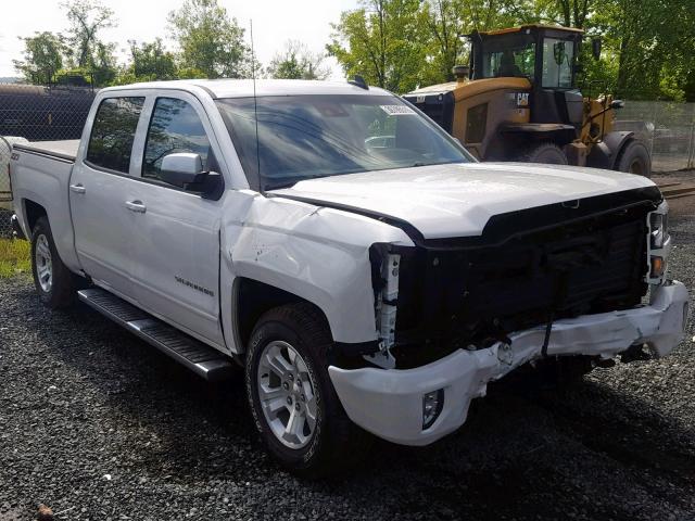 3GCUKREC5JG367041 - 2018 CHEVROLET SILVERADO WHITE photo 1