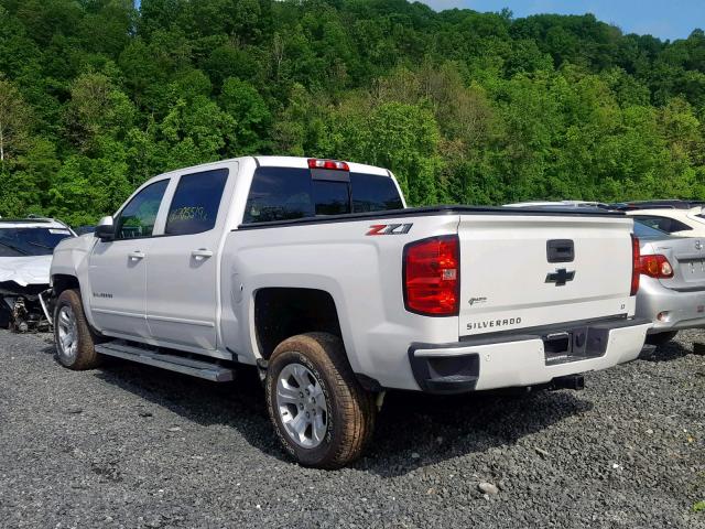 3GCUKREC5JG367041 - 2018 CHEVROLET SILVERADO WHITE photo 3